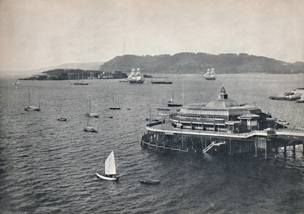 'Plymouth - The Pier', 1895. Artist: Unknown.
