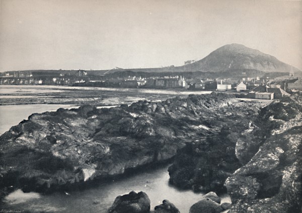 'North Berwick - From the Rocks, Showing North Berwick Law', 1895. Artist: Unknown.