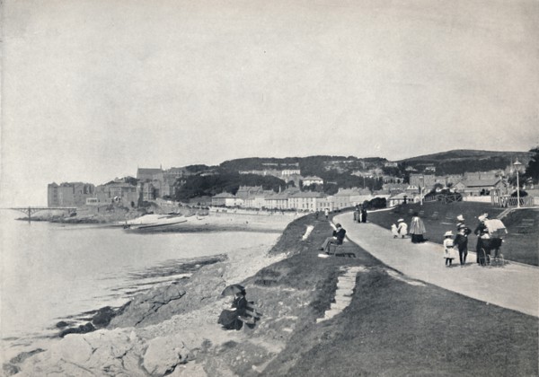 'Clevedon - The Green Beach', 1895. Artist: Unknown.