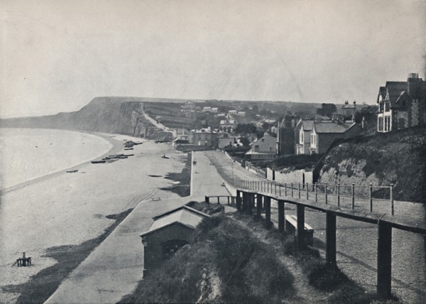 'Budleigh Salterton - General View of the Valley', 1895. Artist: Unknown.