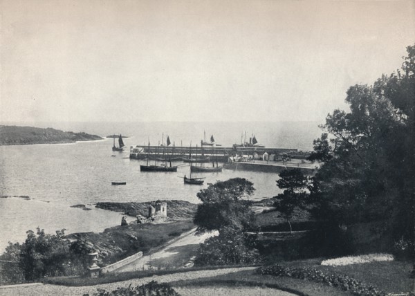 'Ardglass - General View of the Harbour', 1895. Artist: Unknown.