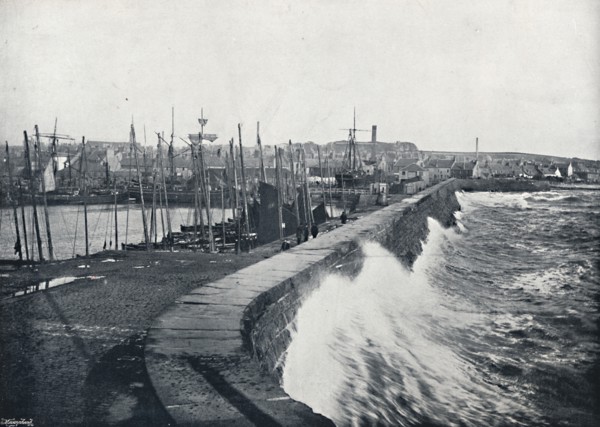 'Arbroath - From the Harbour', 1895. Artist: Unknown.