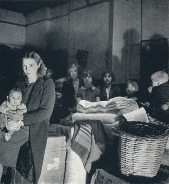 'Blankets for the homeless', 1941. Artist: Cecil Beaton.