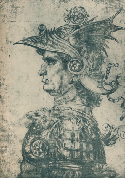 'A Condottiere', 1480, (1932). Artist: Leonardo da Vinci.