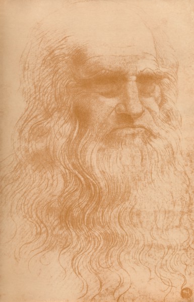 'Portrait of a Man in Red Chalk', c1512, (1932). Artist: Leonardo da Vinci.