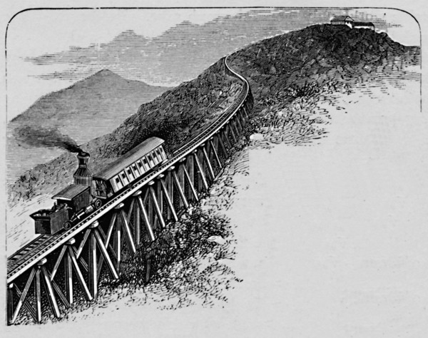 'Mount Washington Railway', 1883. Artist: Unknown.