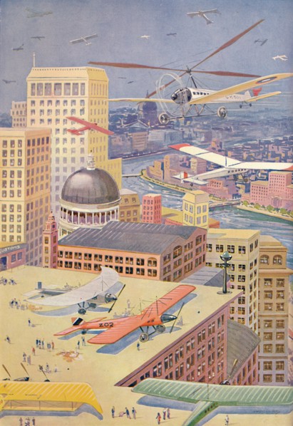 'A City of the Future', 1927. Artist: Unknown.