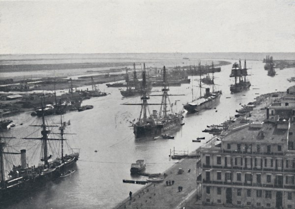 'Suez Canal', 1924. Artist: Zangaki.