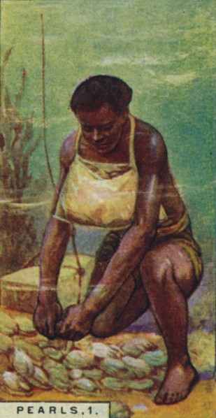 'Pearls 1. Native Diver at Work, Ceylon', 1928. Artist: Unknown.