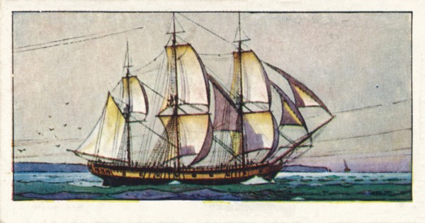 'East India Company's Packet Swallow, 1937. Artist: Unknown.