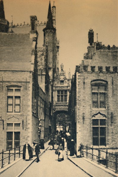 'Blind Donkey Street', c1910. Artist: Unknown.
