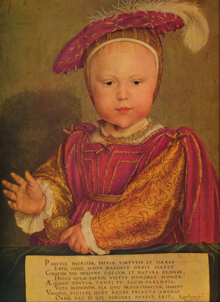 'Edward VI as Prince of Wales', c1538. Artist: Hans Holbein the Younger.