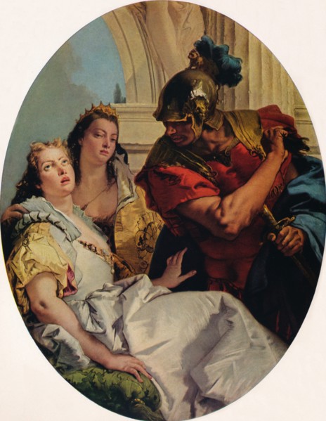 'Scene from Ancient History', c1750. Artist: Giovanni Battista Tiepolo.