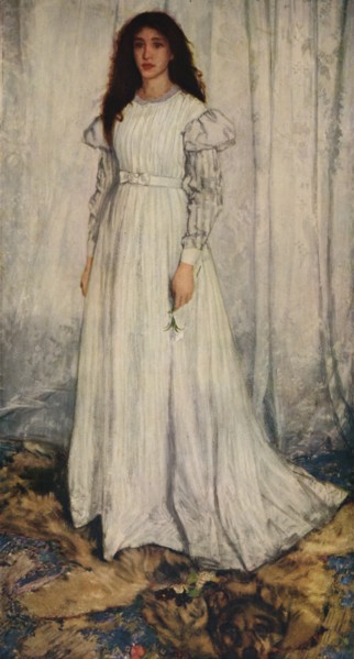 'The White Girl', 1862. Artist: James Abbott McNeill Whistler.