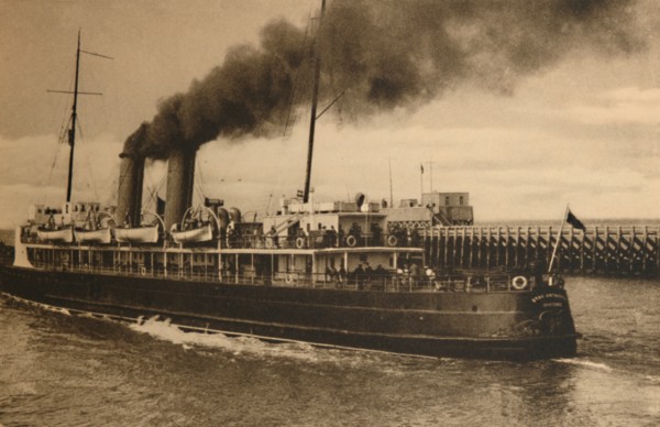 'The Mail-Steamer Stad Antwerpen',  c1928. Artist: Unknown.