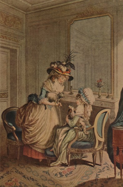 'Jamais D'Accord', (Never in agreement), 1785-1810, (1913). Artist: Augustin Le Grand.