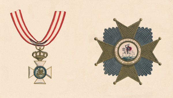 'The Spanish Order of St. Hermenegildo', c19th century. Artist: Unknown.