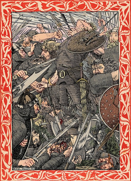 The Death of Harold, 1902.