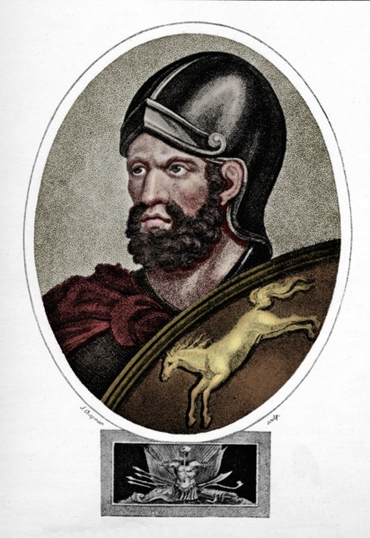 'Hannibal, the Carthaginian General', c1823, (1912). Artist: John Chapman.
