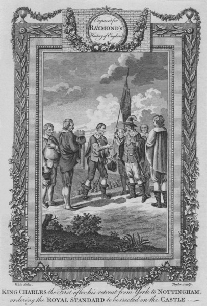 'King Charles the First after his retreat from York to Nottingham', c1787. Artist: Unknown.