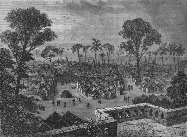 'View of Coomassie', c1880. Artist: W.P..