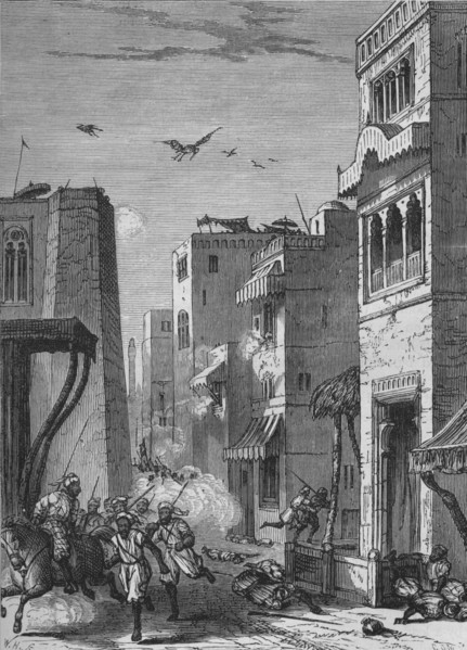 'The British Troops Entering Moultan', c1880. Artist: Unknown.