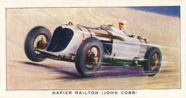 'Napier Railton (John Cobb)', 1938. Artist: Unknown.