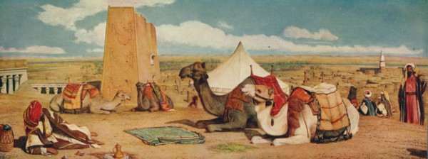 'Edfou: Upper-Egypt', 1860, (c1915). Artist: John Frederick Lewis.