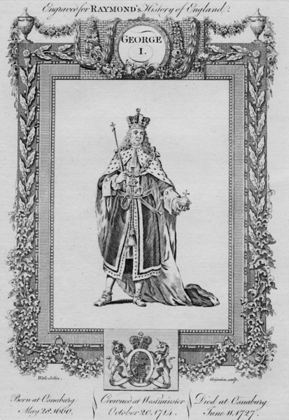 'George I', c1787. Artist: Unknown.