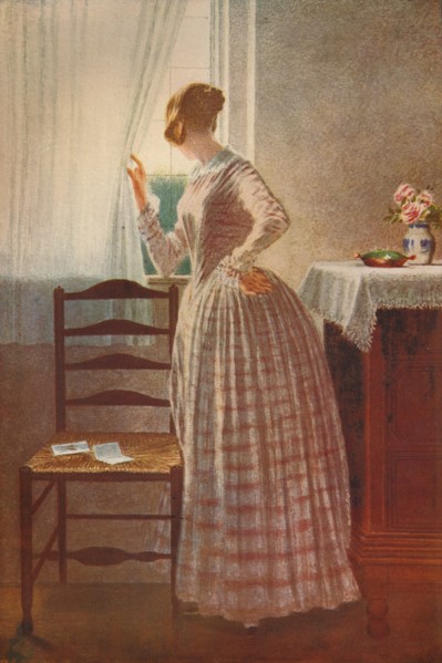 'Love's Missive', c1840, (c1915). Artist: William Henry Hunt.