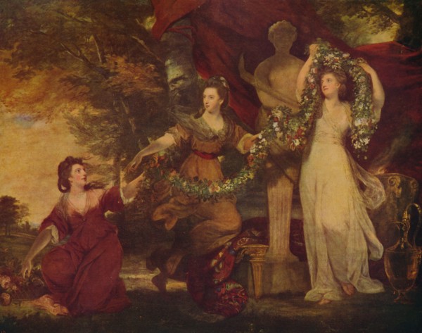 'The Graces', 1773, (c1915). Artist: Sir Joshua Reynolds.
