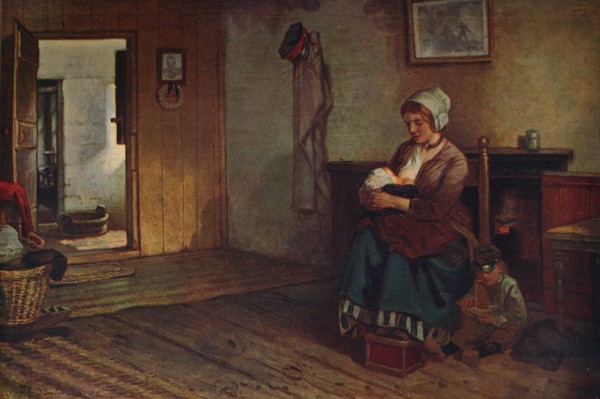 'Flemish Interior', c1915. Artist: Richard Burnier.