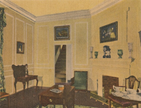 'Mrs. Washington's Sitting Room', 1946. Artist: Unknown.