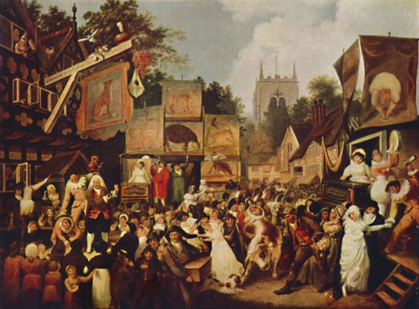 'A Village Fair', 1942. Artist: Joseph Parry.