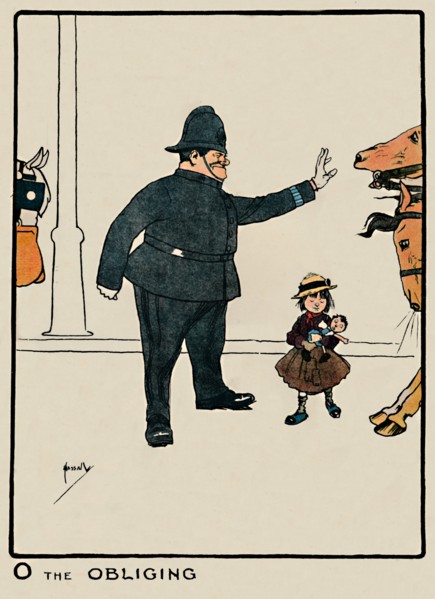 'O the Obliging', 1903. Artist: John Hassall.