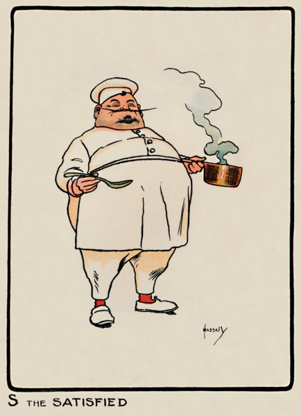 'S the Satisfied', 1903. Artist: John Hassall.