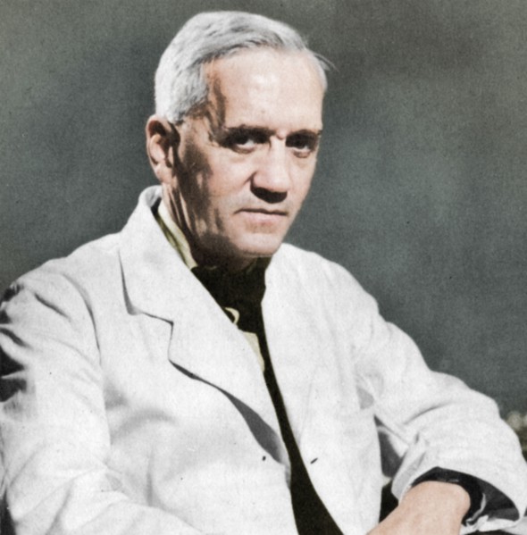 Alexander Fleming, Scottish bacteriologist, c1930s. Artist: Unknown.