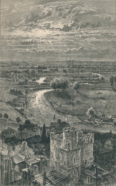 'View from the Round Tower', 1895. Artist: Unknown.