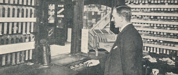 'Automatic Ticket and Change Machines at Westminster', 1926. Artist: Unknown.