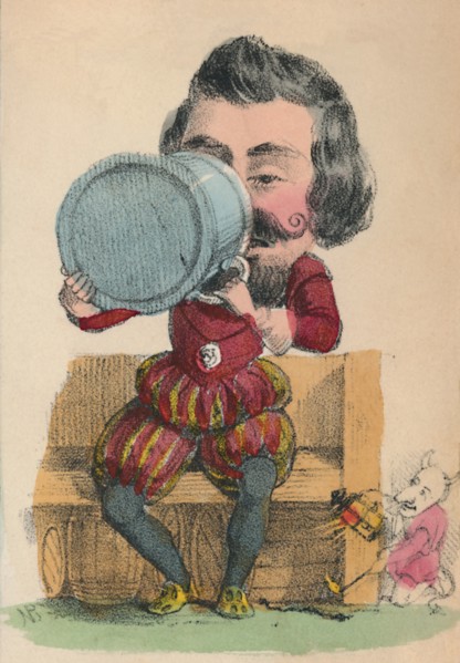'James I', 1856. Artist: Alfred Crowquill.