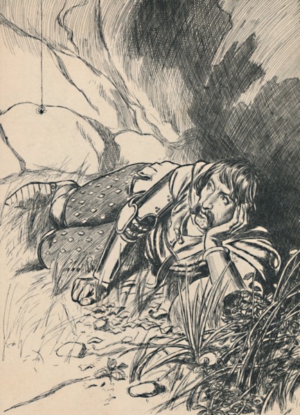 'Bruce Watching the Spider', c1907. Artist: Unknown.