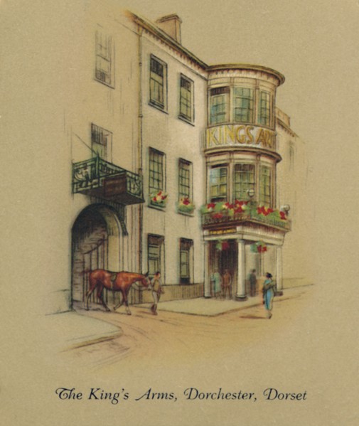 'The King's Arms, Dorchester, Dorset', 1939. Artist: Unknown.