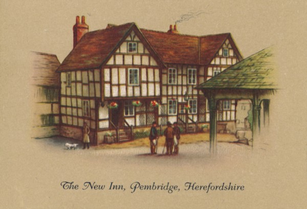 'The New Inn, Penbridge, Herefordshire', 1939. Artist: Unknown.