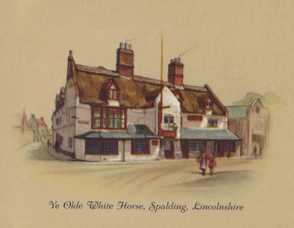 'Ye Olde White Horse, Spalding, Lincolnshire', 1939. Artist: Unknown.