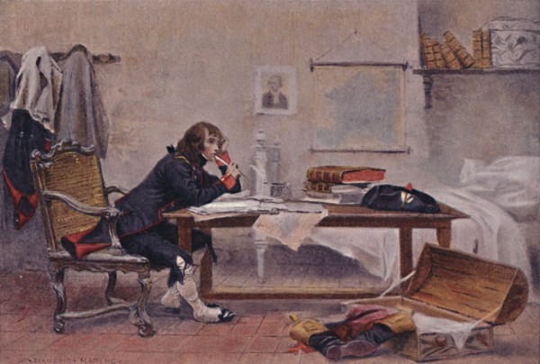 'Bonaparte at Auxonne, 1788', (1896).  Artist: Unknown.