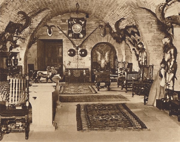 The Crypt, Glamis Castle', c1933 (1937). Creator: Unknown.