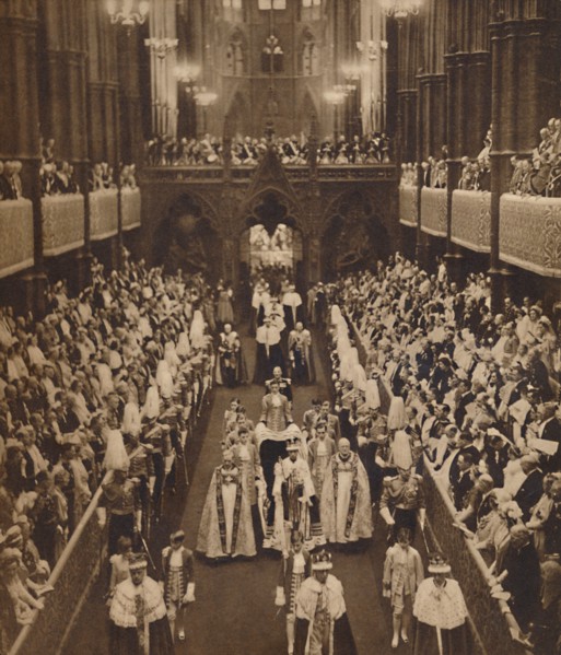 'The King's Procession', May 12 1937. Artist: Unknown.