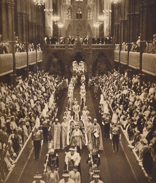 'The Queen's Procession', May 12 1937. Creator: Unknown.