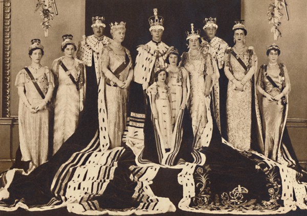 'Official Coronation Group', 1937. Creator: Unknown.