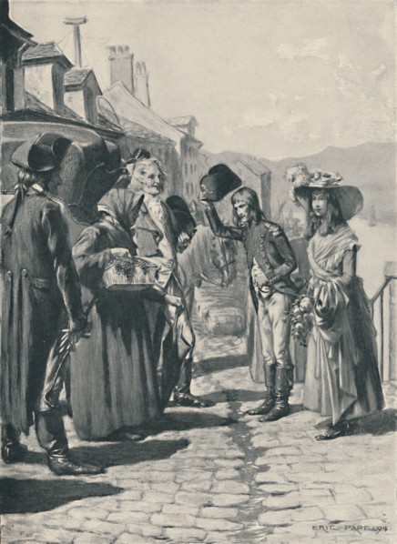 'Napoleon On His Way To Corsica With His Sister Elisa', 1894, (1896). Artist: Unknown.